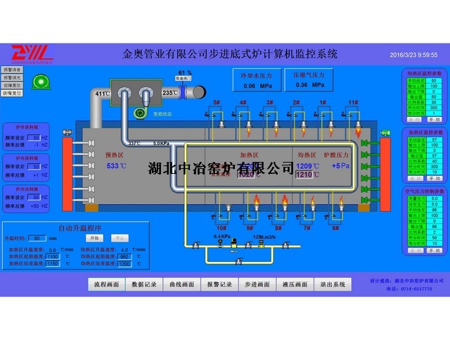 河北金奧管業(yè)步進底式加熱爐 